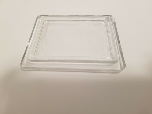 Lot of 6 Laboratory Glass 10-Slide Staining Dish with Cover & Rack w/o Handle