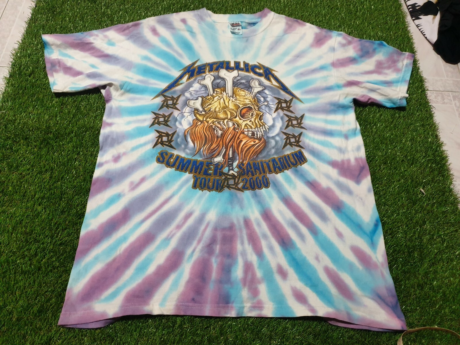トップス 00s llica Summer Sanitarium Tour Tee Vintage Metallica Summer Sanitarium Tour T-shirt - 2003