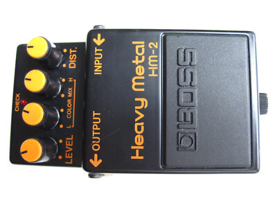 Vintage 1986 Boss HM-2 Heavy Metal Distortion Guitar Effect Pedal Japan