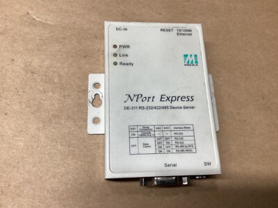 Moxa NPort Express DE-311 RS-232/422/485 Device Server #100L106