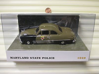 White Rose Collectibles STATE POLICE, HIGHWAY PATROL, + CIVILIAN 1949 Fords NIB