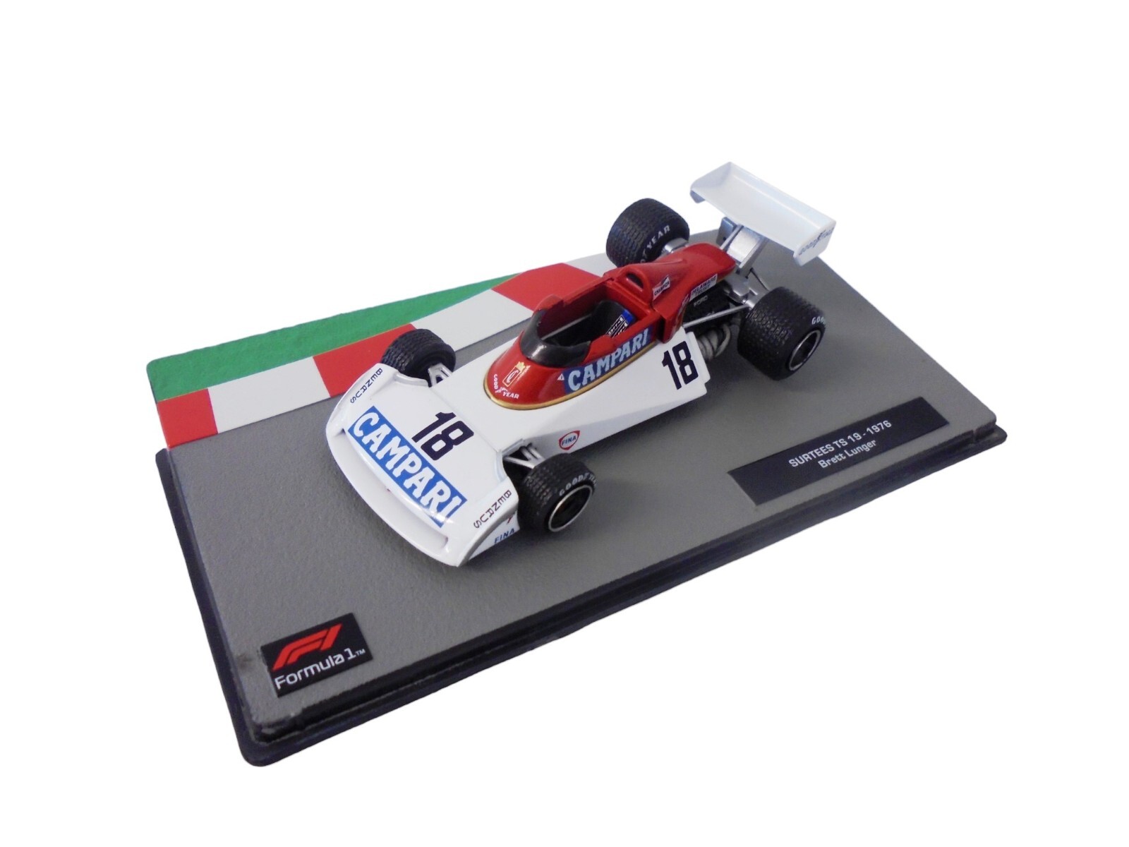 SURTEES TS19 Brett Lunger 1976 - 1:43 MODEL CAR F1 DIECAST SURTEES TS19 Brett Lunger 1976 - 1:43 MODEL CAR F1 DIECAST