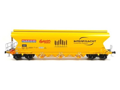 NME H0 Getreidewagen Tagnpps 101m³ NACCO - BUDWEISER 511647 DC neu OVP