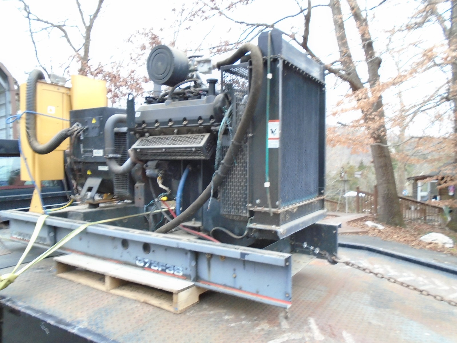 2002 Olympian/Caterpillar Natural Gas/propane Generator Model # G75F35  4-parts