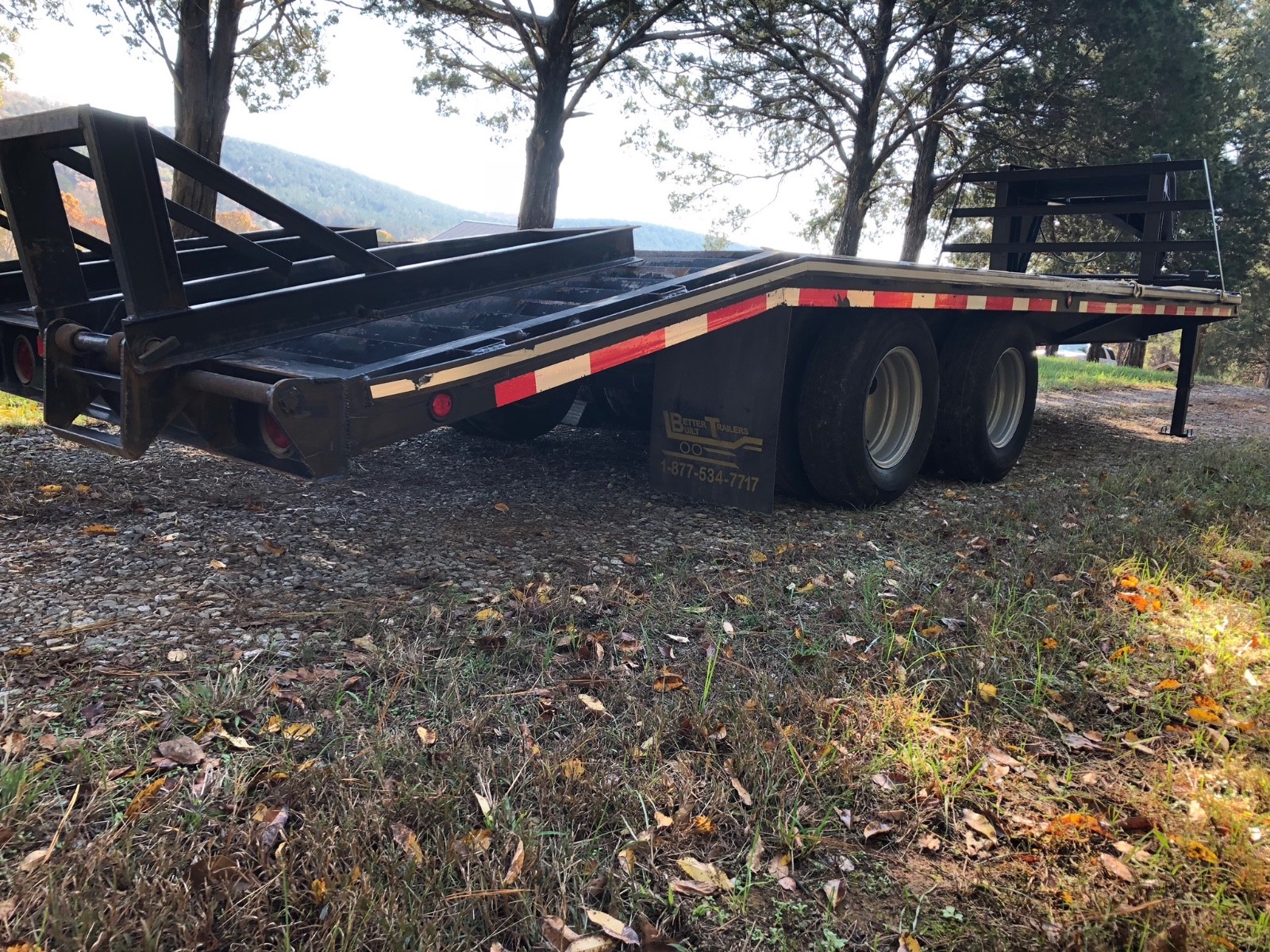 2016 Better Built 20k deckover gooseneck trailer - 20'+5' dovetail