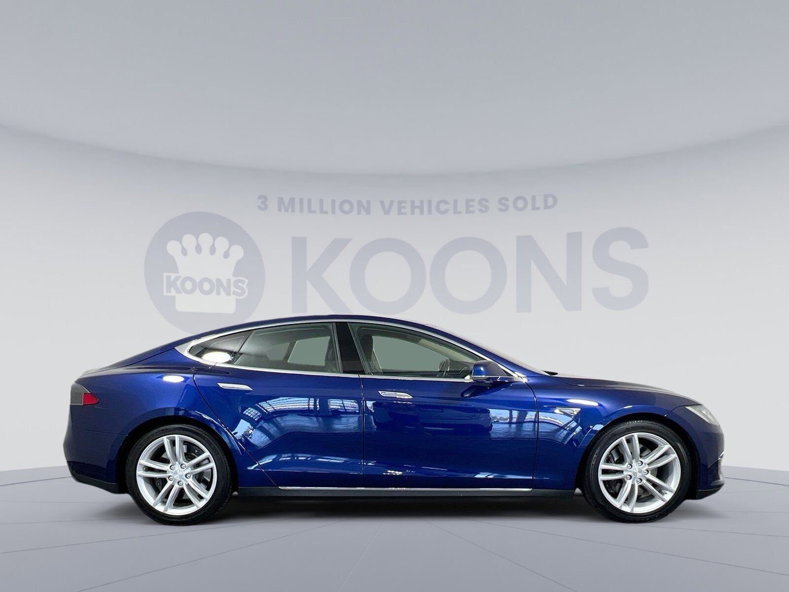 2016 Tesla Model S P90d 50880 Miles Deep Blue Metallic Used Tesla