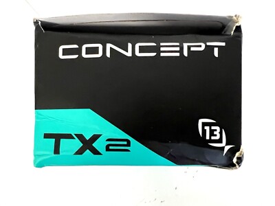 13 FISHING Concept TX Baitcast Reel, 7.5:1 Gear Ratio, RH Retrieve (TX2-7.5-RH)
