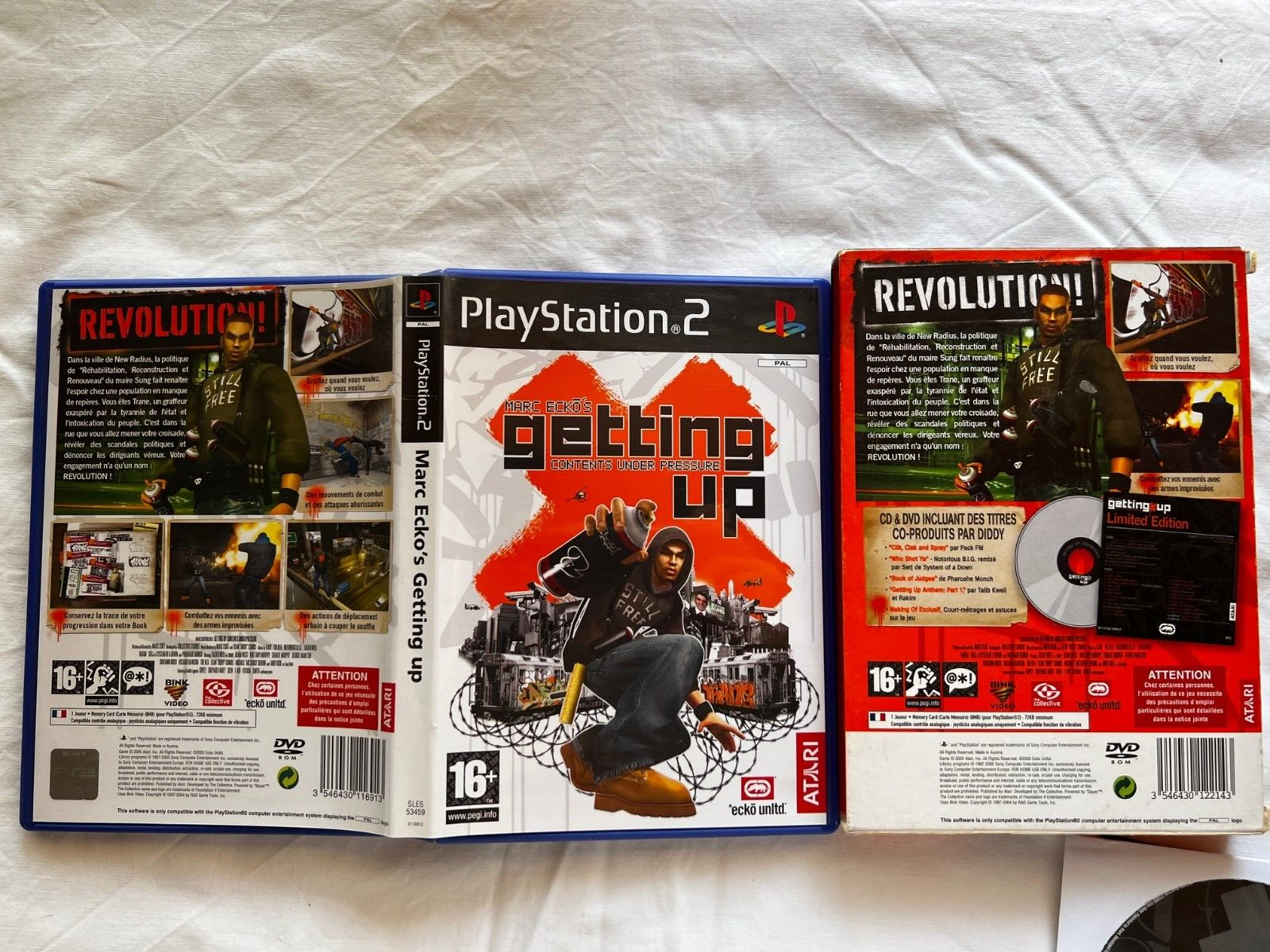 Marc Ecko's Getting Up Limited Edition Sony Playstation PS2