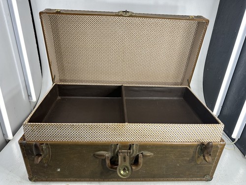 VintageビンテージSamsoniteサムソナイトLeather Trunk samsonite サムソナイト ヴィンテージ トランクスーツケース 本