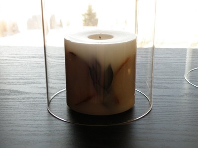 Glass Cylinder Tube 3 3/4