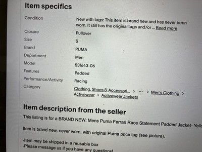 Item photo(s) from verified buyer