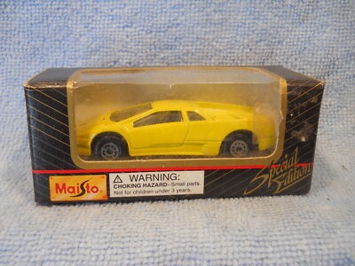 Maisto Special edition 1:64 Lamborghini Yellow