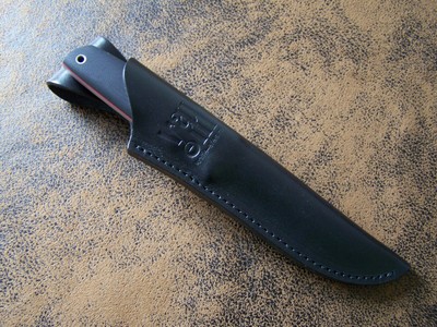 D. Uldanov Exklusives Custom Messer Outdoor Jagdmesser N690 Böhler St. 61-HRC