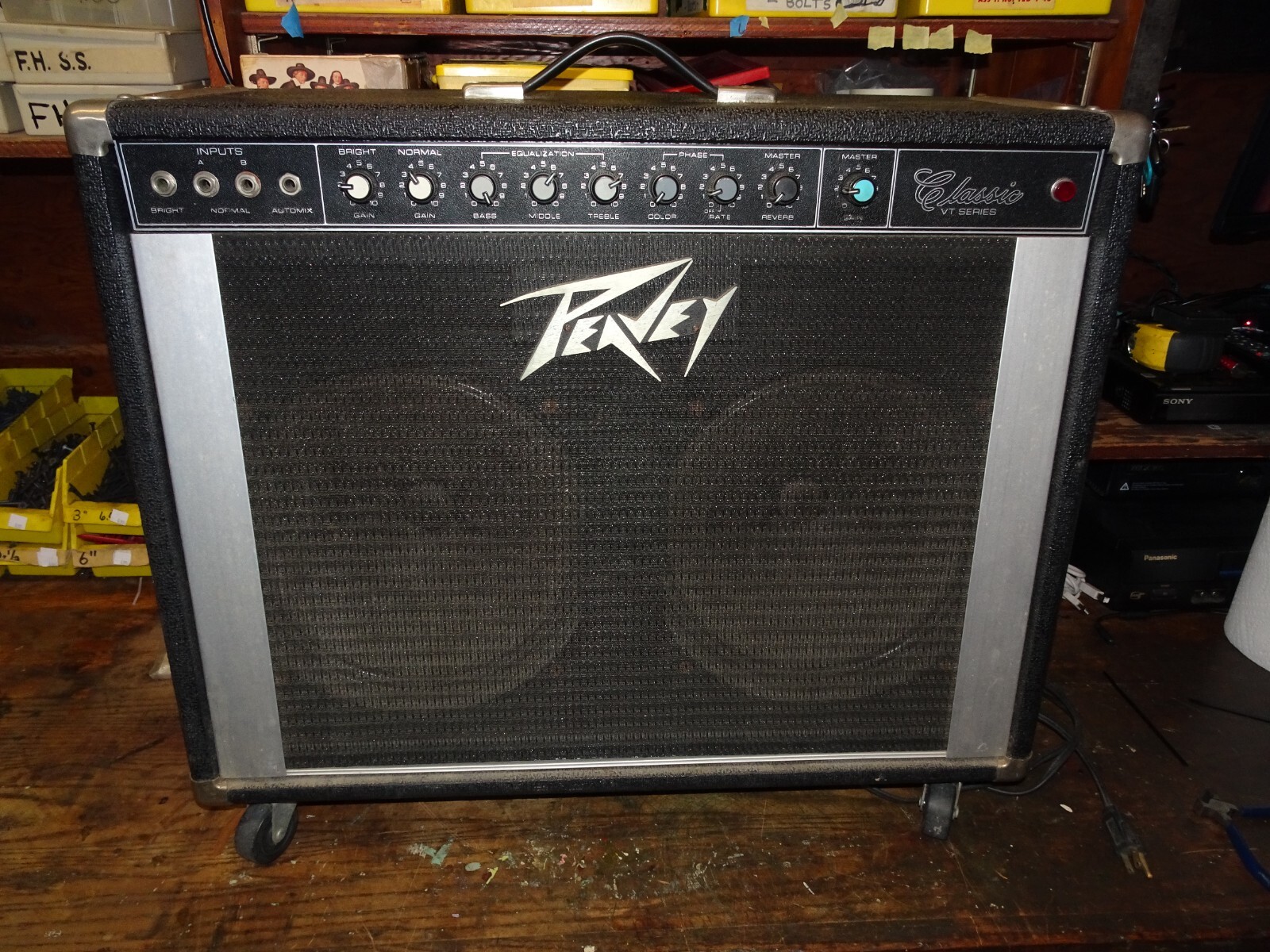 31ゆぱ さん専用 PEAVEY classic400 Vintage Peavey Series 400, PA-400 Mixer Head, 6 Channel