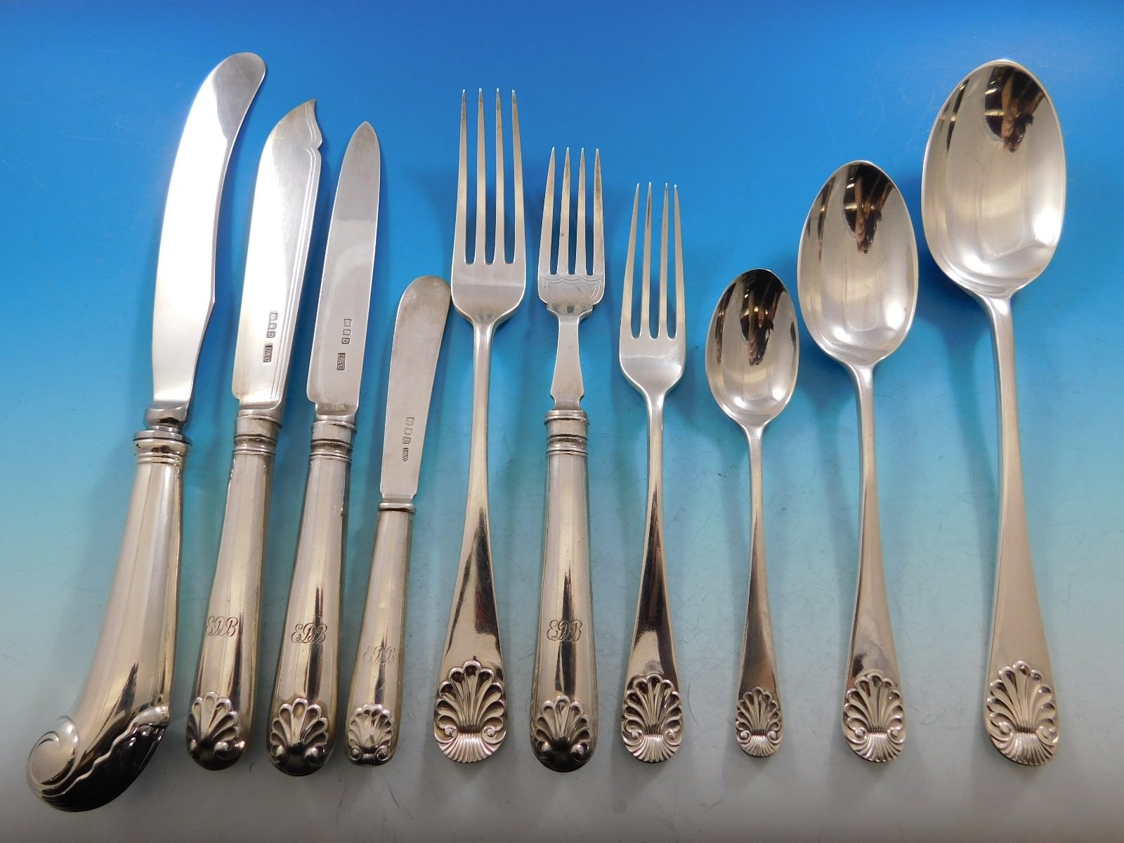 Baronial by Frank Smith Sterling Silver Regular Fork 7 18 Flatware