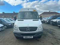 2013 Mercedes-Benz Sprinter 5.0t BlueEFFICIENCY High Roof Van MINIBUS 16 SEATER 