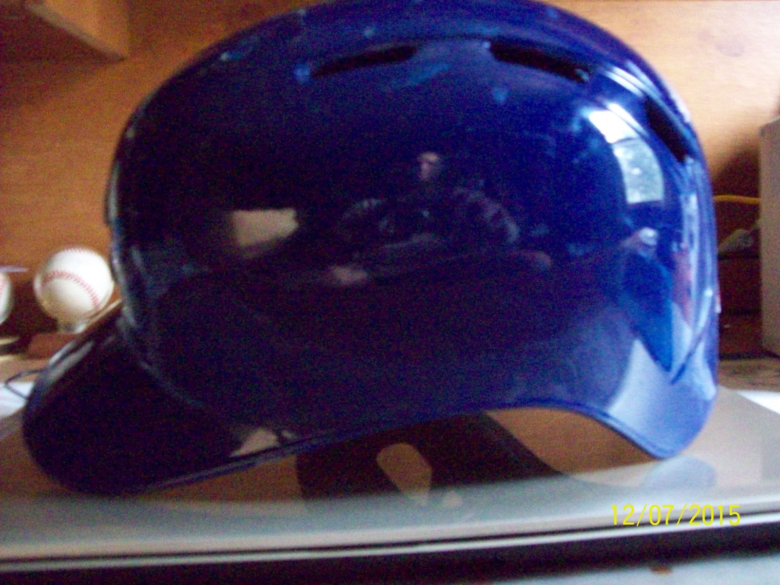 Anthony Rizzo Chicago Cubs game used game worn batting helmet MLB Authenticated