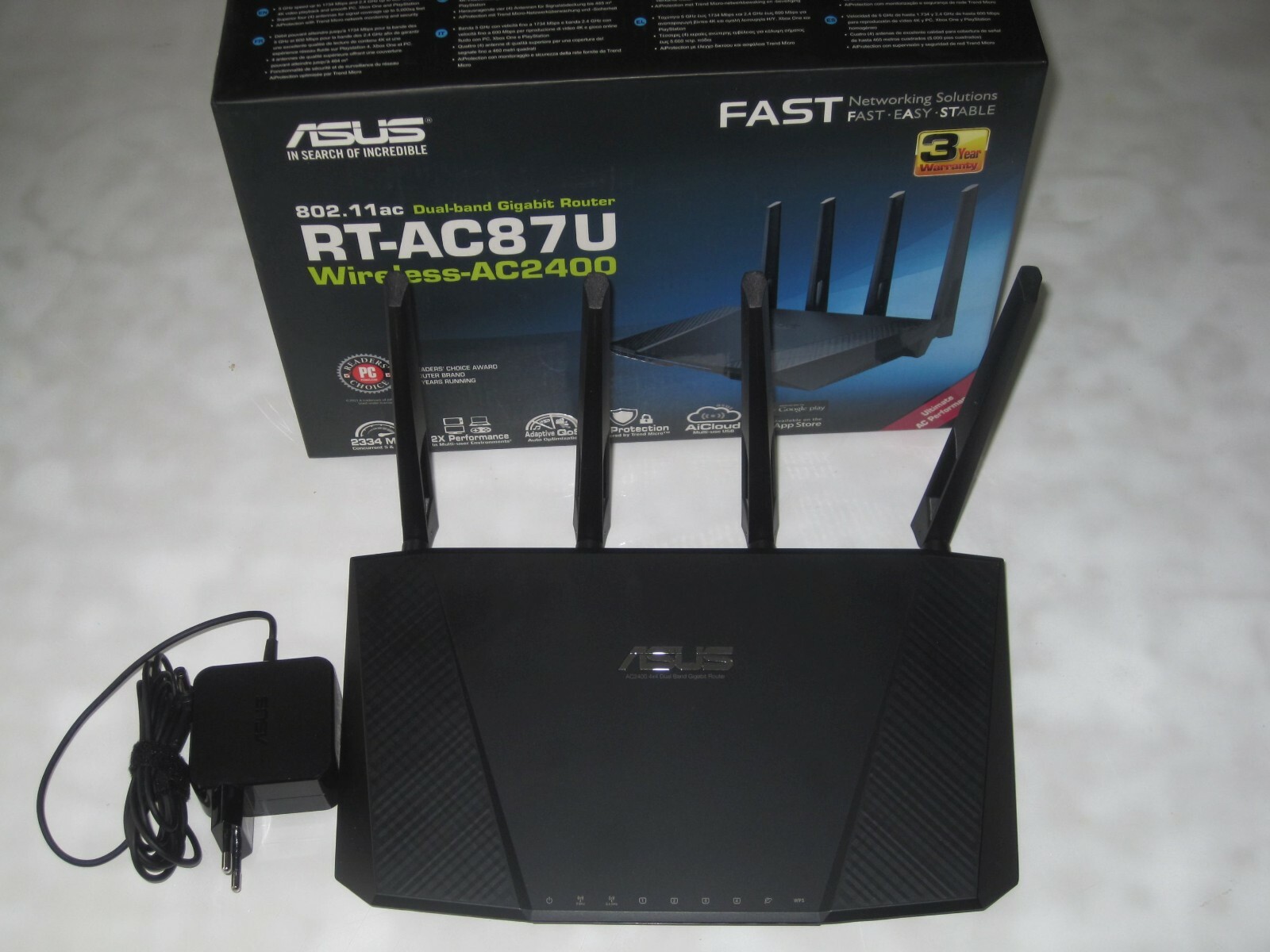 Asus RT-AC87U Dual-band Gigabit Router