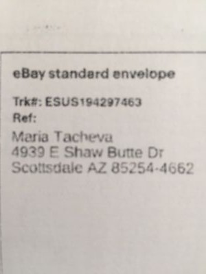 Item photo(s) from verified buyer