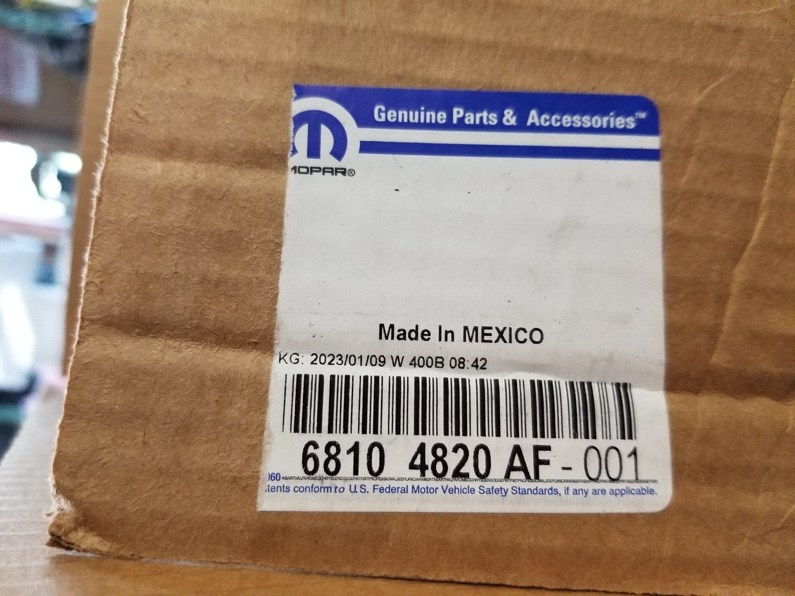 Genuine Mopar Front Fog Lamp Right 68104820AF 2013-2024 RAM 1500 CLASSIC - Picture 2 of 8