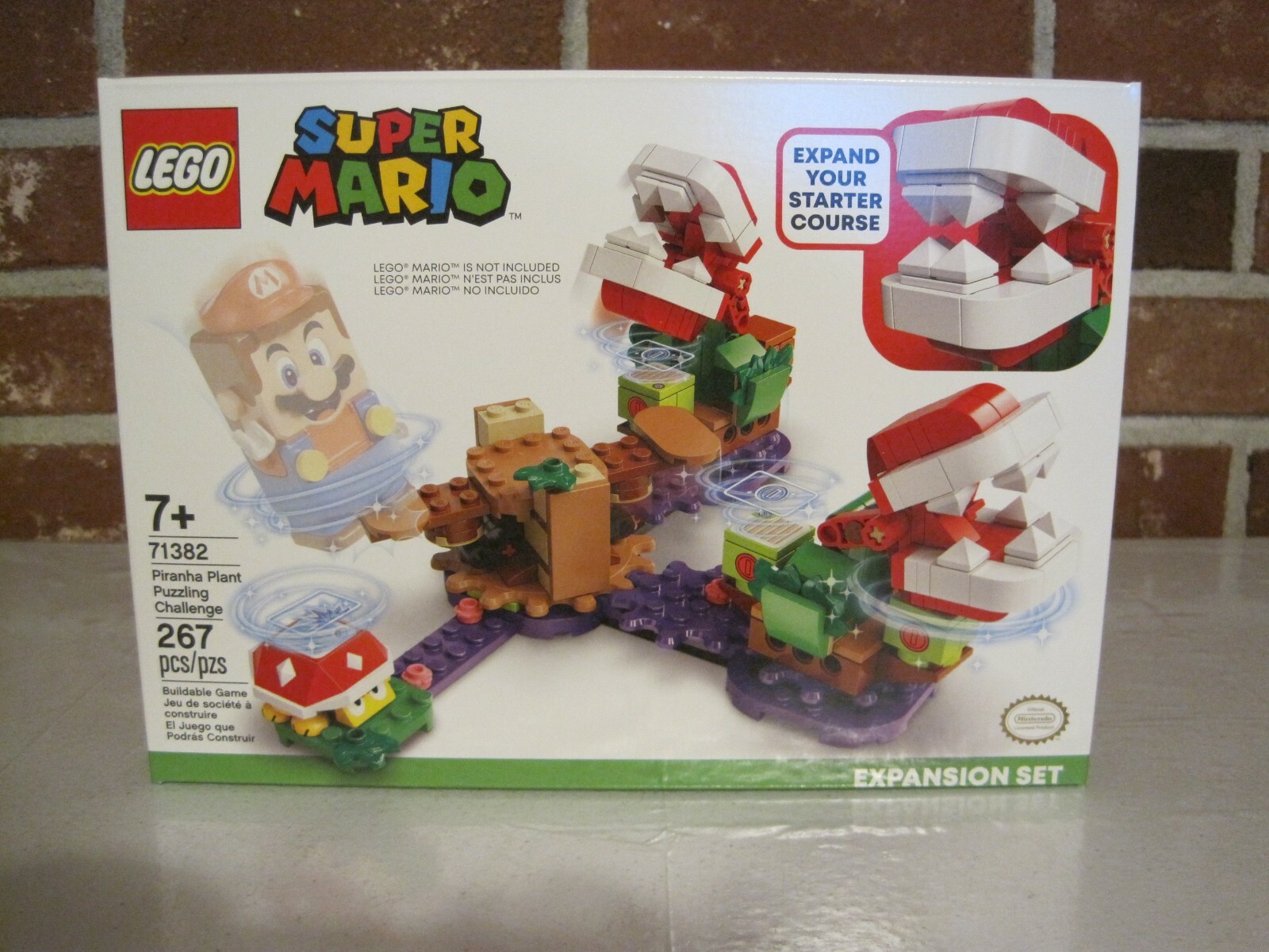 R 2021 LEGO 71382 SUPER MARIO PIRANHA PLANT PUZZLING CHALLENGE