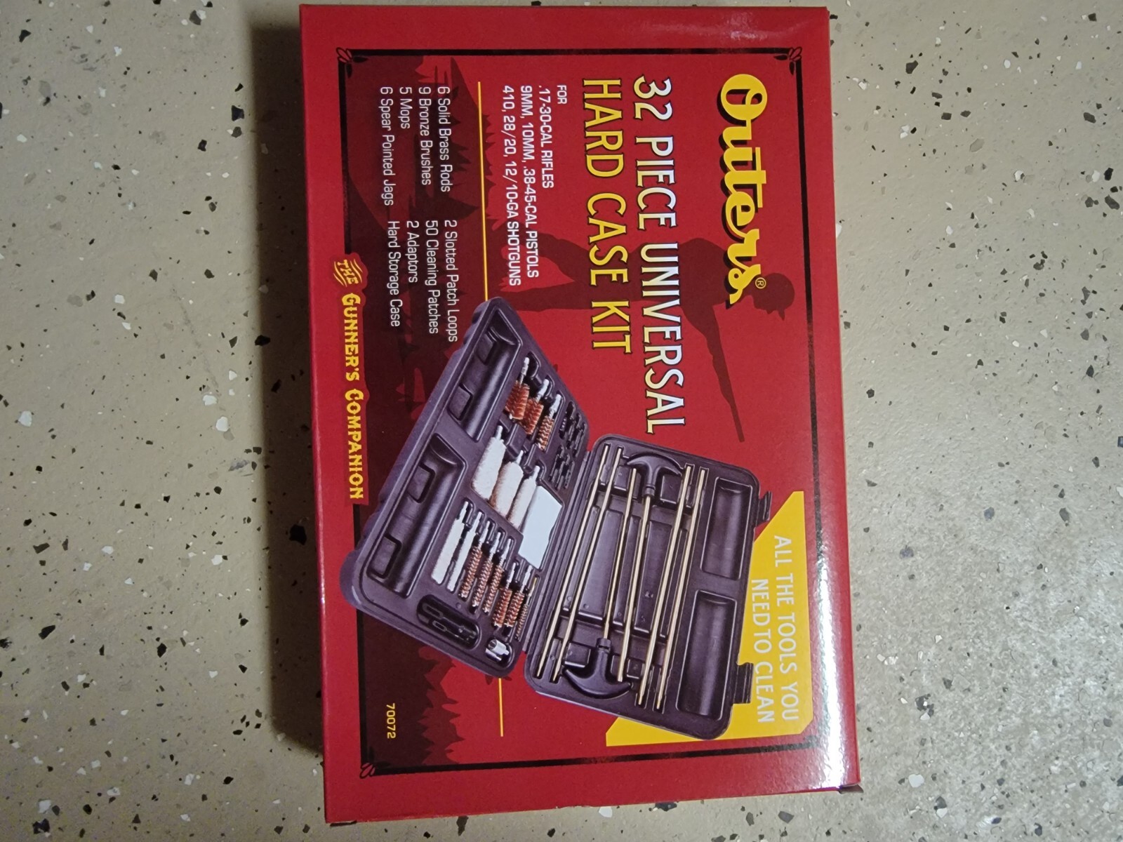 Outers 32piece Gun Cleaning Kit Cleaningkit