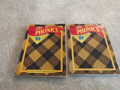 MCP Modern Curriculum Press PHONICS Level D Student Workbook + Teacher Guide 4