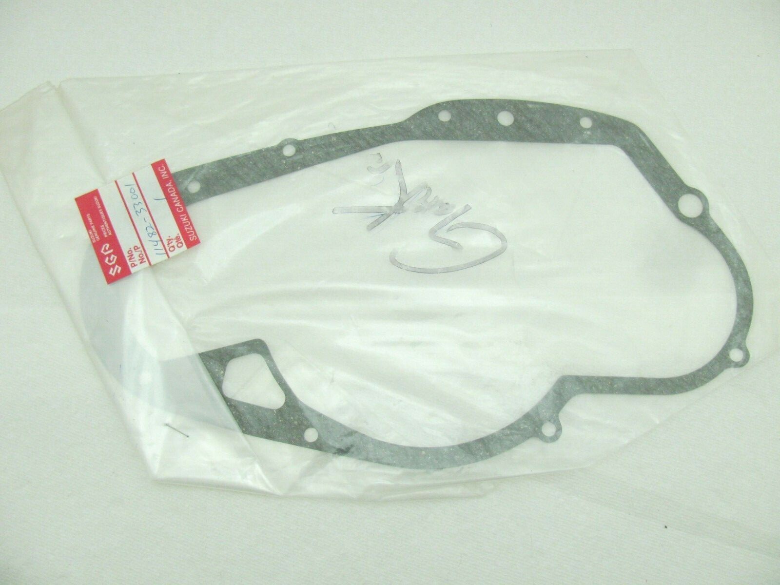 すず Suzuki GT380 OEM Right Crankcase Clutch Cover Gasket 11482