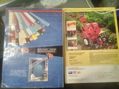 Vintage Montgomery Wards Catalogs 1983 and 1985 Lot of 2 Catalogs