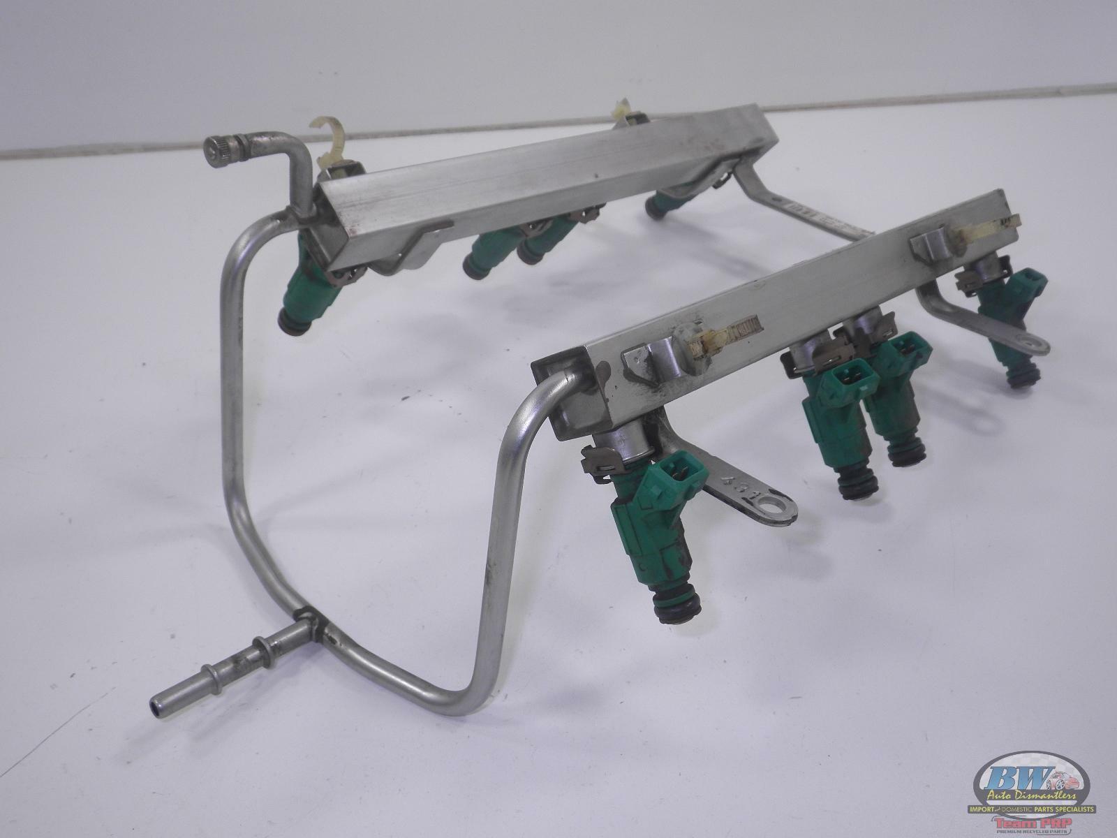 LAND ROVER RANGE ROVER OEM Fuel Injector Set w/ Rail 99 00 01 02 eBay