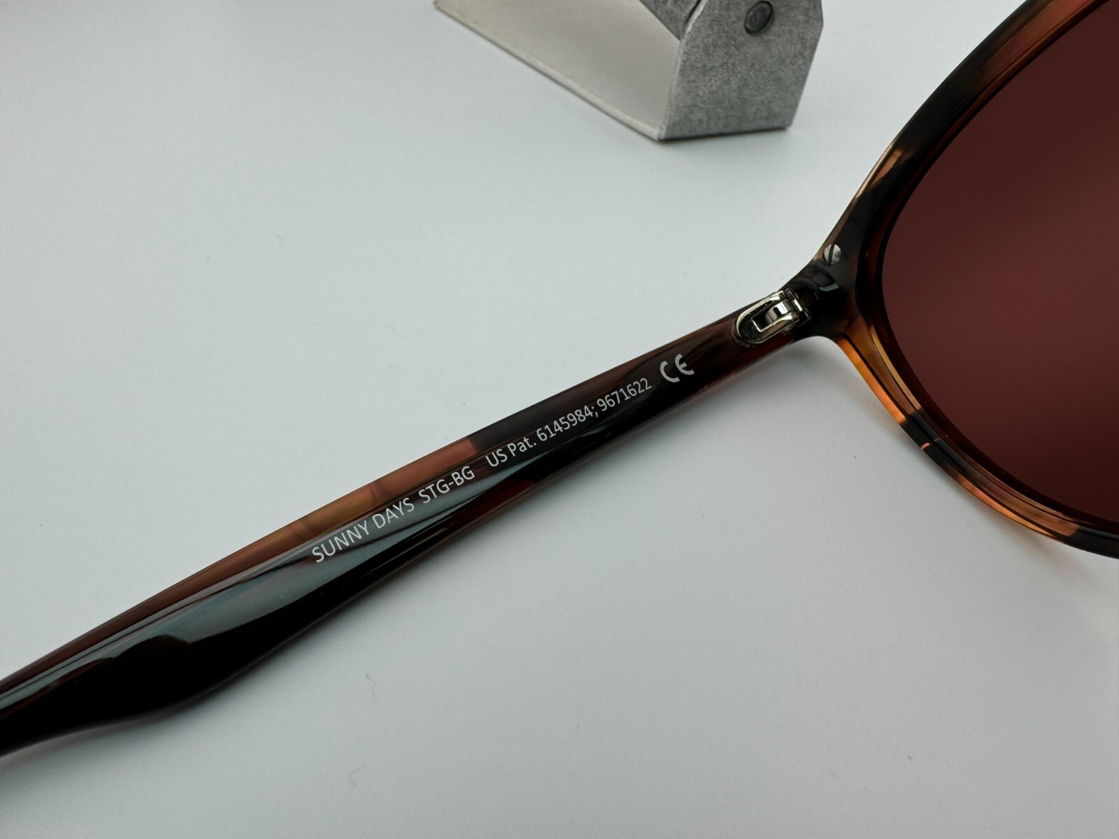 Pre-owned Maui Jim Sunny Days Mj 529-19c Espresso Smoke Maui Rose Red Polarized Sunglasses In Pink