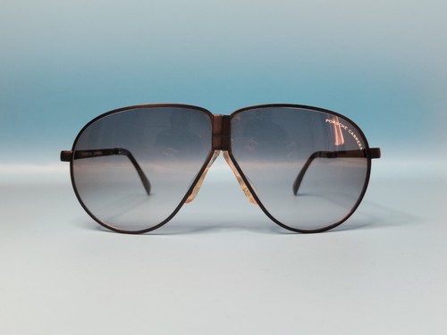 良品 PORSCHE DESIGN サングラス ブラック ヴィンテージ 中古・古着通販】Porsche Design (ポルシェ デザイン