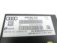 Audi A8 4H D4 09-17 Steuergerät ECU Modul D4 Ambientelichtmodul Audi A8 4H D4 09-17 25.04.2012 4H0907412 gebraucht Vorschau 2