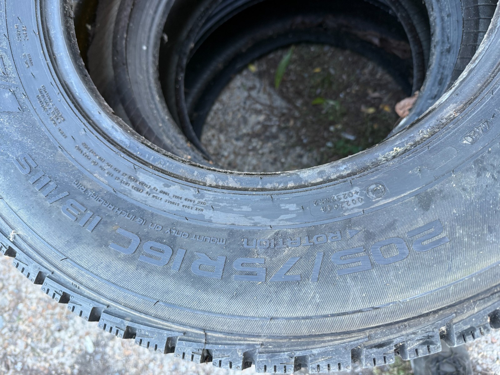 New 205 75 16C Nokian, Winter, LRR, 113/111S, x1 Tyre (F1_tyres) YD292