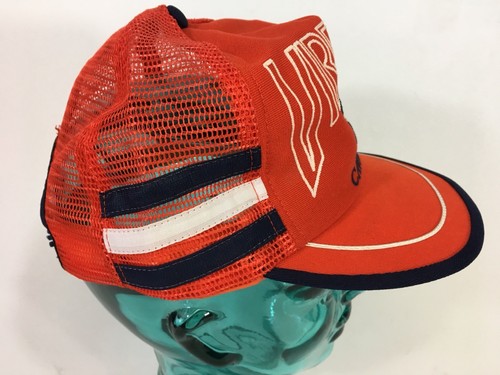 Virginia Cavaliers vtg Snapback Trucker mesh 3 Stripes USA Cap Hat 70s 80s C