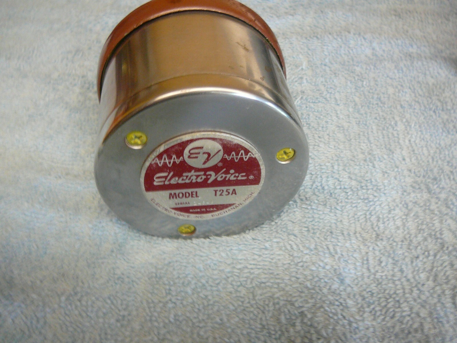 Electro Voice EV 16 Ohm T25A Midrange Horn Driver Speaker Tested Working