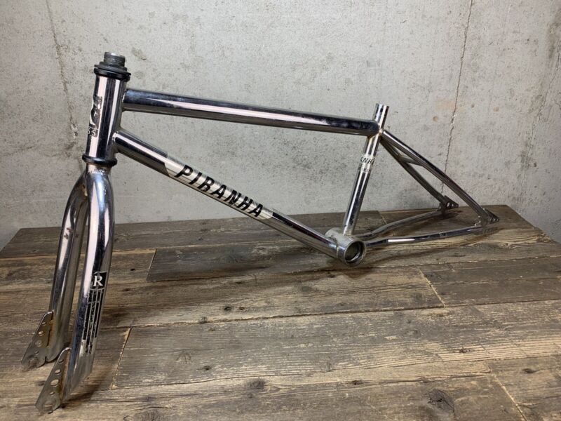 Ross Piranha vintage bmx bike old school frame set fork 