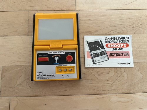 nintendo panorama screen snoopy