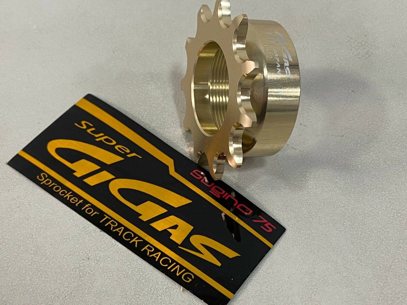 Sugino Super Gigas BC1.37x24T 1/2x1/8 Sprocket Cog (Gold Sugino Super Gigas BC1.37x24T 1/2x1/8 Sprocket Cog (Gold