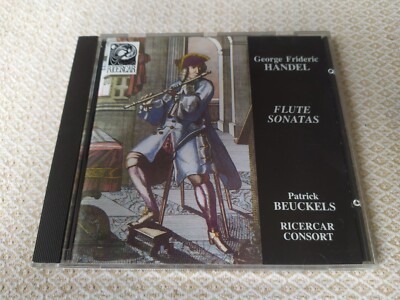 Handel : Flute Sonatas - Patrick Beuckels, Ricercar Consort - CD Ricercar