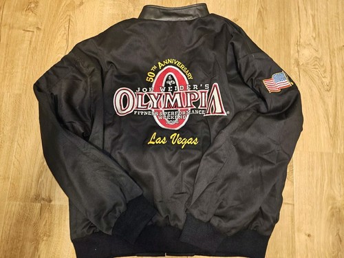 JOE WEIDERS MR OLYMPIA1988 LOS ANGELES貴重 Joe Weiders OLYMPIA RARE JACKET, Bodybuilding MENS MEDIUM