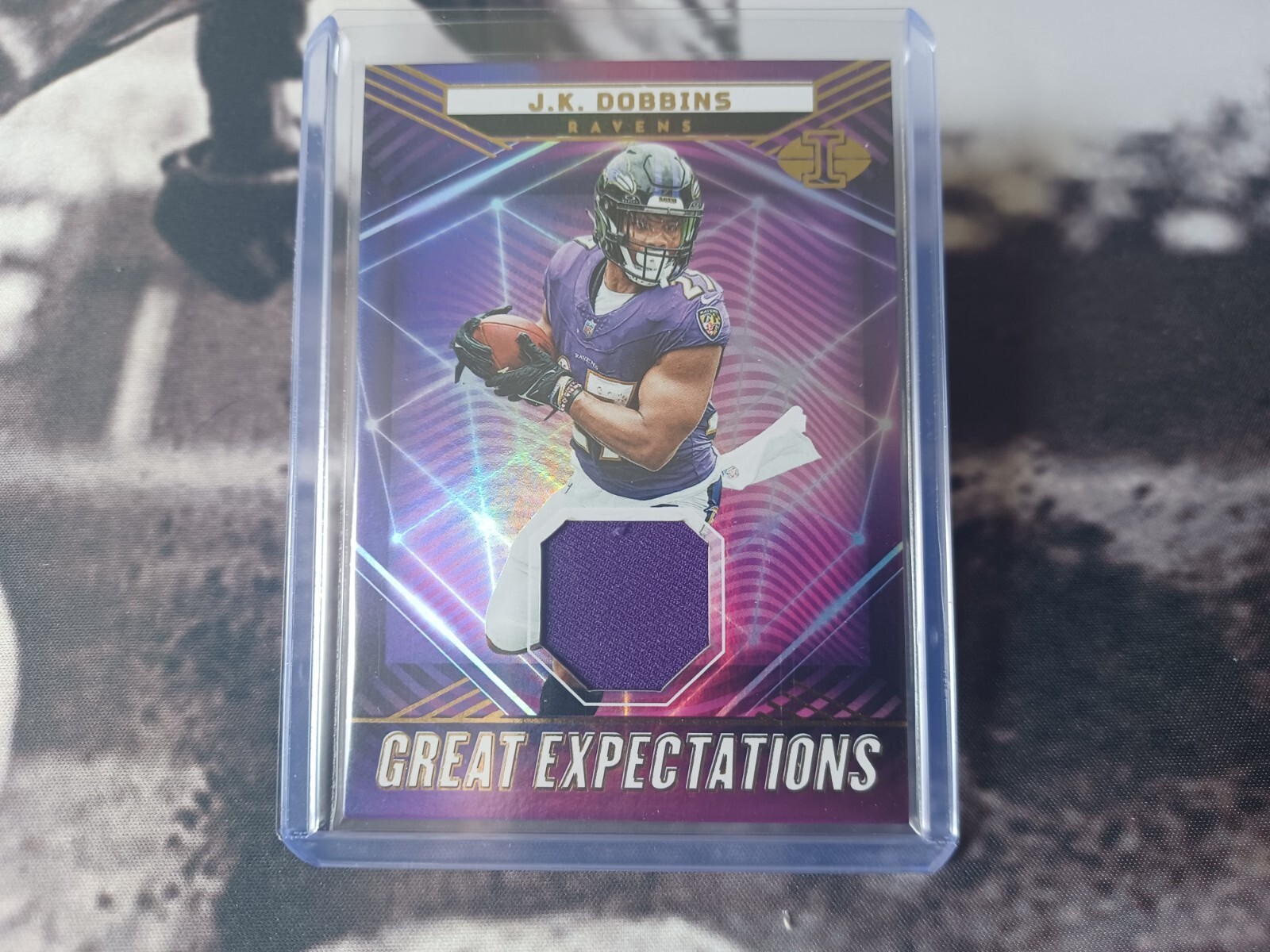 2023 Panini Illusions J.K. DOBBINS #GE-JDO Great