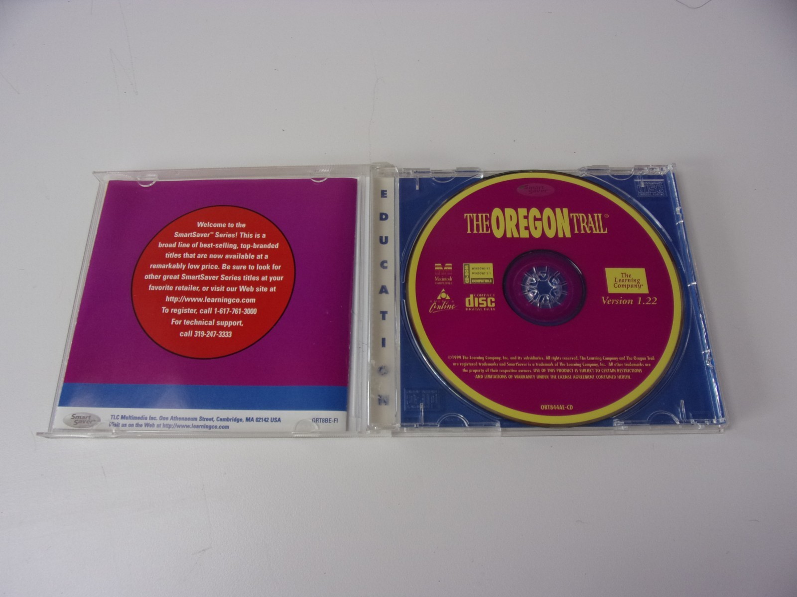 The Learning Company Oregon Trail for Windows and Mac. Pre Owned