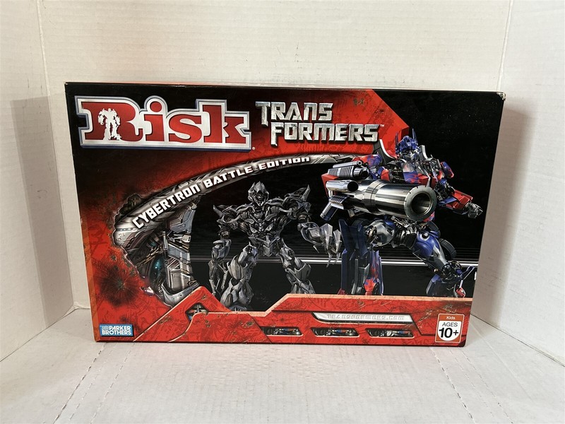 Risk: Transformers – Cybertron Battle Edition (2007) Board Game – Board ...