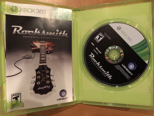 Rocksmith (Microsoft Xbox 360, 2011) - No Cable
