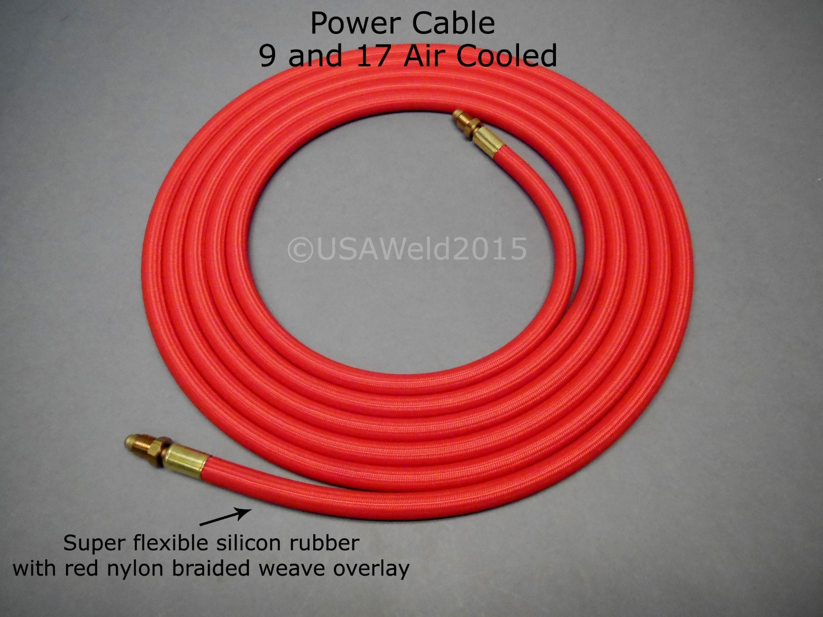CK 1512PCSF 12.5' Super Flex Power Cable f 9 &17 series torches Weldcraft 57Y01