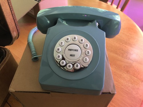 Audio Message Book Retro Voice Record Wedding Phone Customized w/ Voicemail