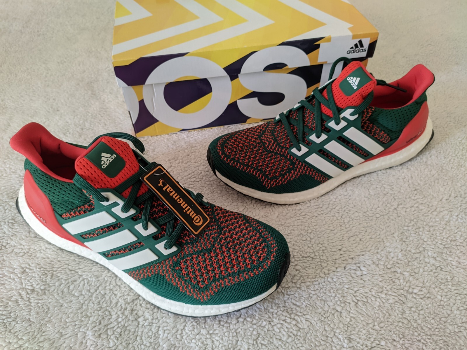 Adidas Ultra Boost Miami Hurricanes AQ7847 OG US10.5 UK10 EU44 2 3 DS eBay