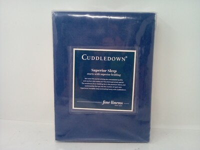 CUDDLEDOWN FINE LINENS-400TC CC NAVY QUEEN (Z570641003)