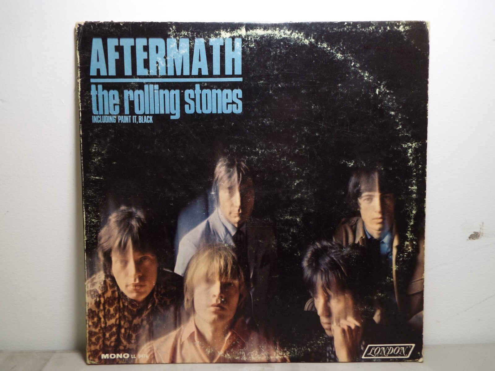 ROLLING STONES AFTERMATH MONO LONDON LL 3476 LP VINYL ALBUM